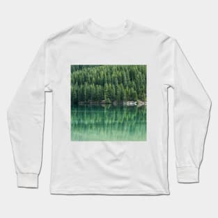 SCENERY 29 - Lake Water Forest Swamp Wilderness Long Sleeve T-Shirt